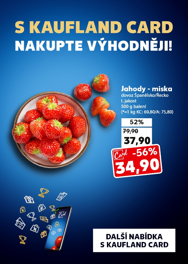 S Kaufland Card nakupte výhodněji!