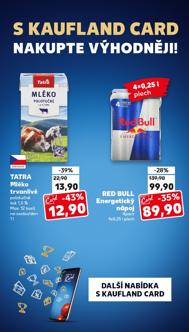 S Kaufland Card nakupte výhodněji!