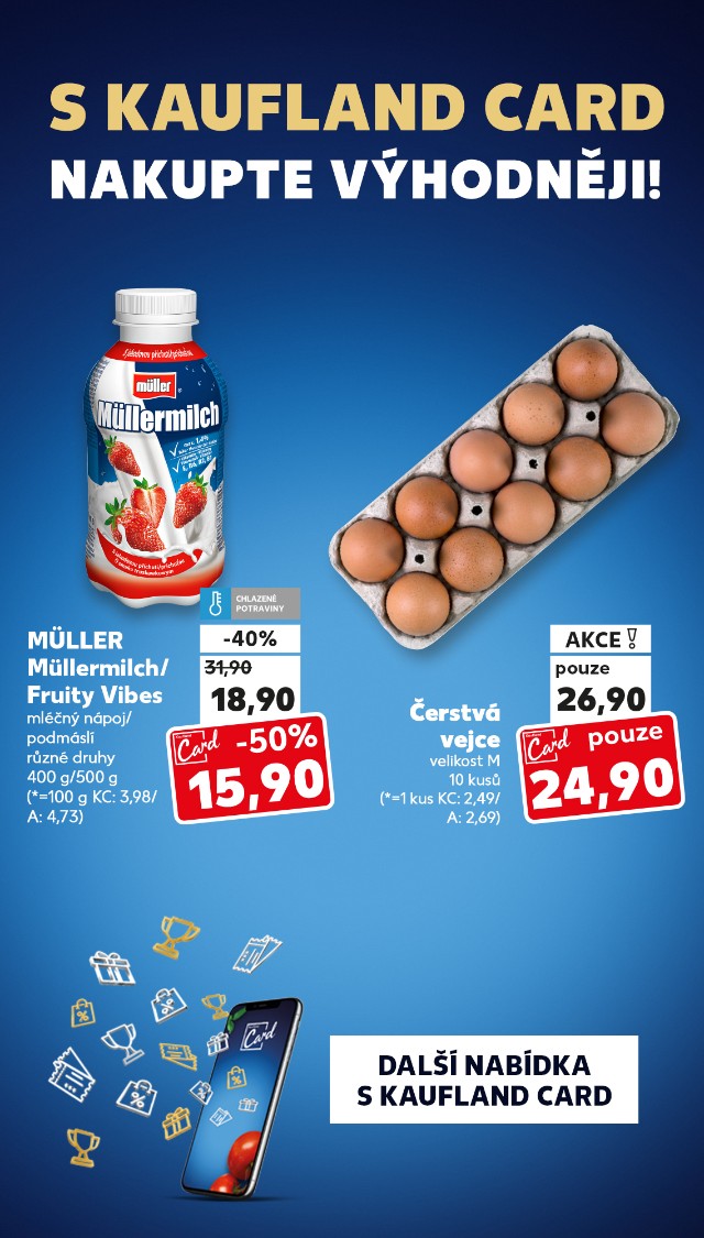 S Kaufland Card nakupte výhodněji!