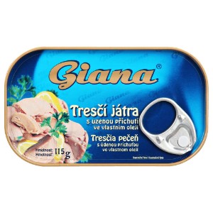 Giana - Tresčí játra