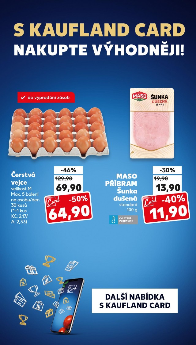 S Kaufland Card nakupte výhodněji!