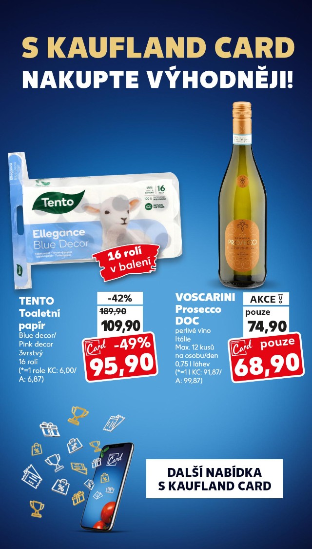 S Kaufland Card nakupte výhodněji!