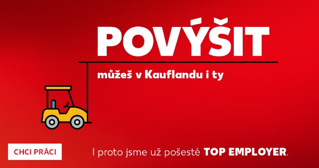 Povýšit můžeš v Kauflandu i ty