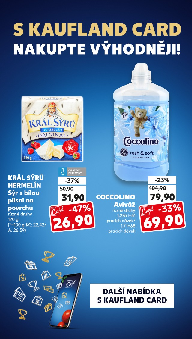 S Kaufland Card nakupte výhodněji!