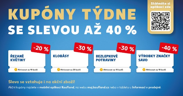 Aktivujte si kupóny a získejte slevu!