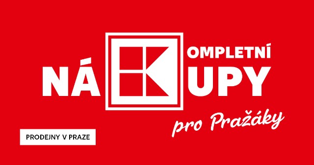 Kompletní nákupy pro Pražáky