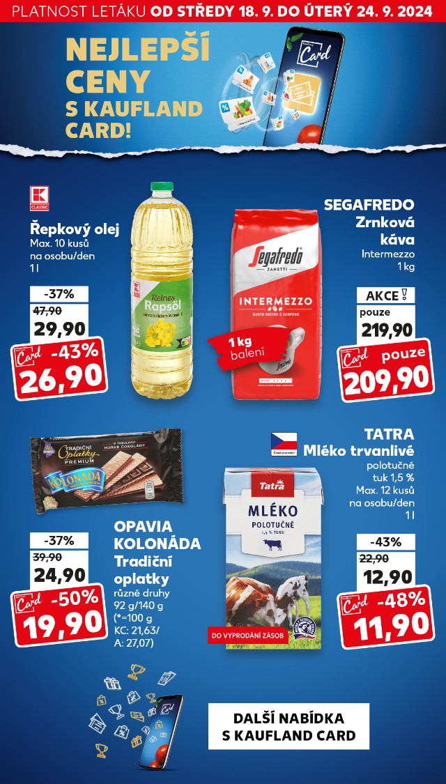 Nejlepší ceny s Kaufland Card