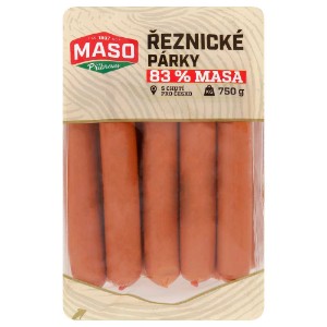 Maso Příbram - Řeznické párky