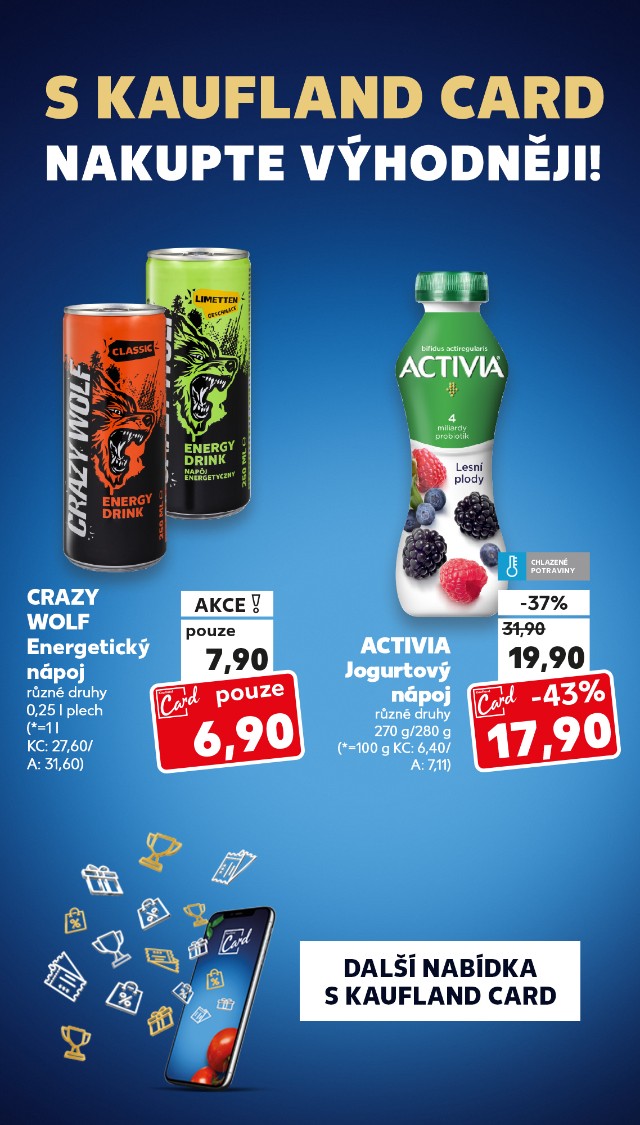S Kaufland Card nakupte výhodněji!