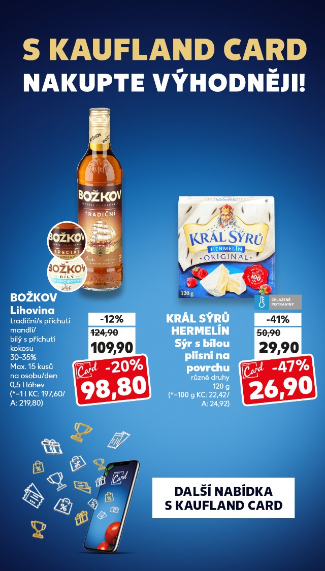 S Kaufland Card nakupte výhodněji!