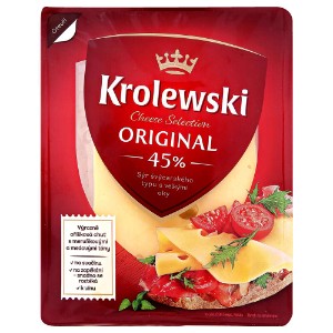 Krolewski - Polotvrdý sýr s oky