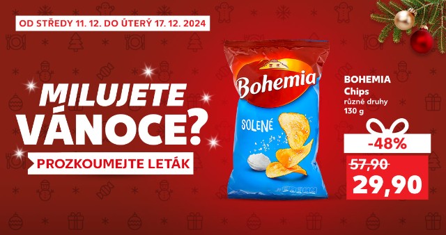 Milujete Vánoce? Prozkoumejte leták.