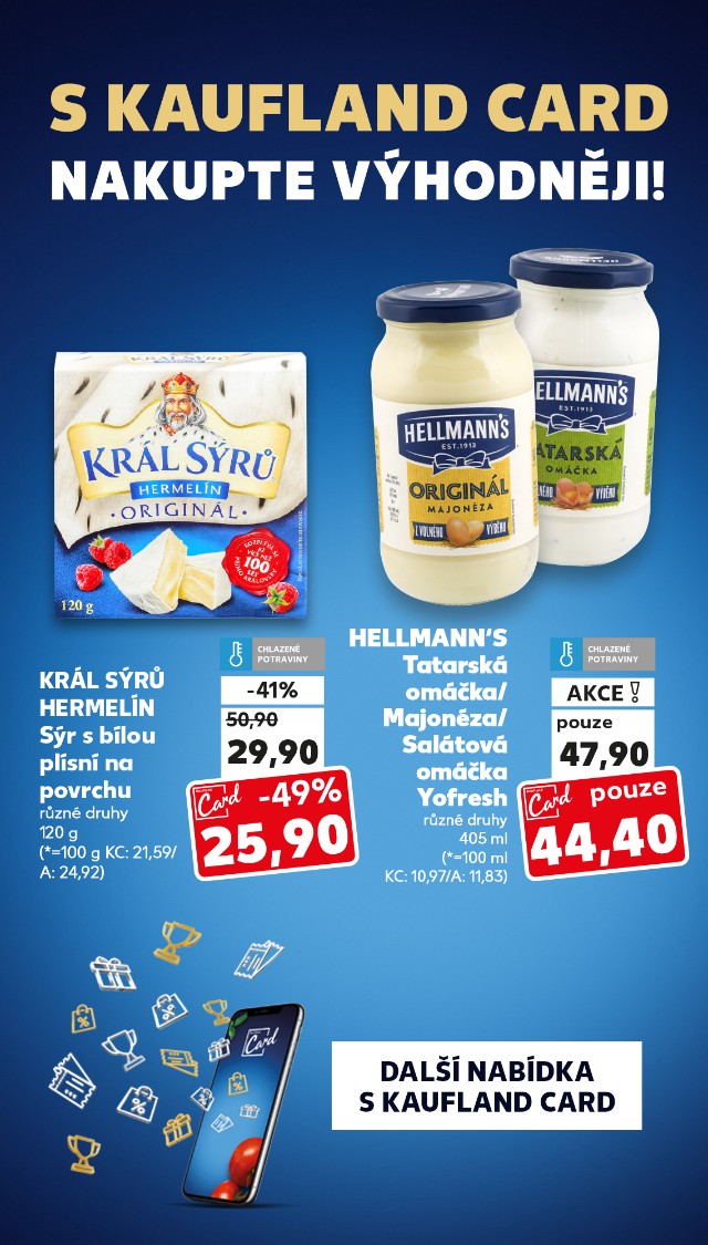 S Kaufland Card nakupte výhodněji!