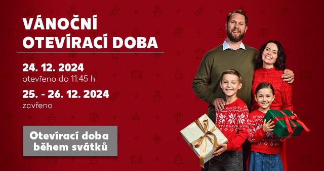 Vánoční otevírací doba