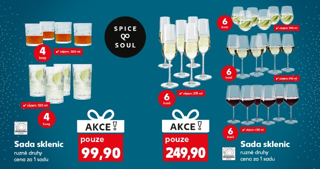 Spice&Soul - Sklenice