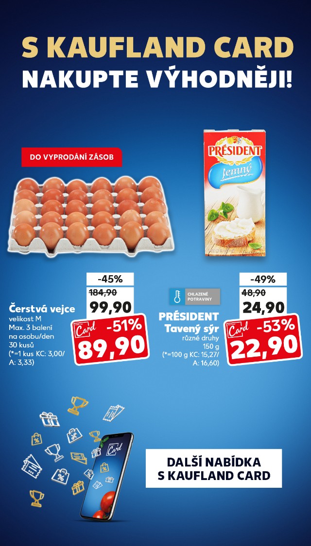 S Kaufland Card nakupte výhodněji!