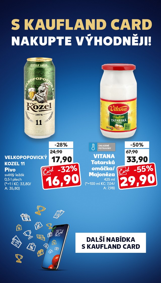 S Kaufland Card nakupte výhodněji!