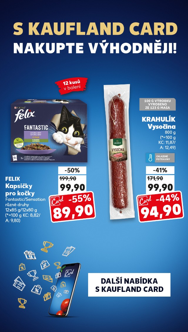 S Kaufland Card nakupte výhodněji!