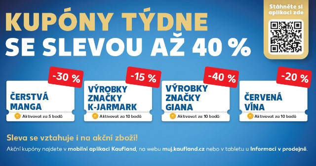 Aktivujte si kupóny a získejte slevu!