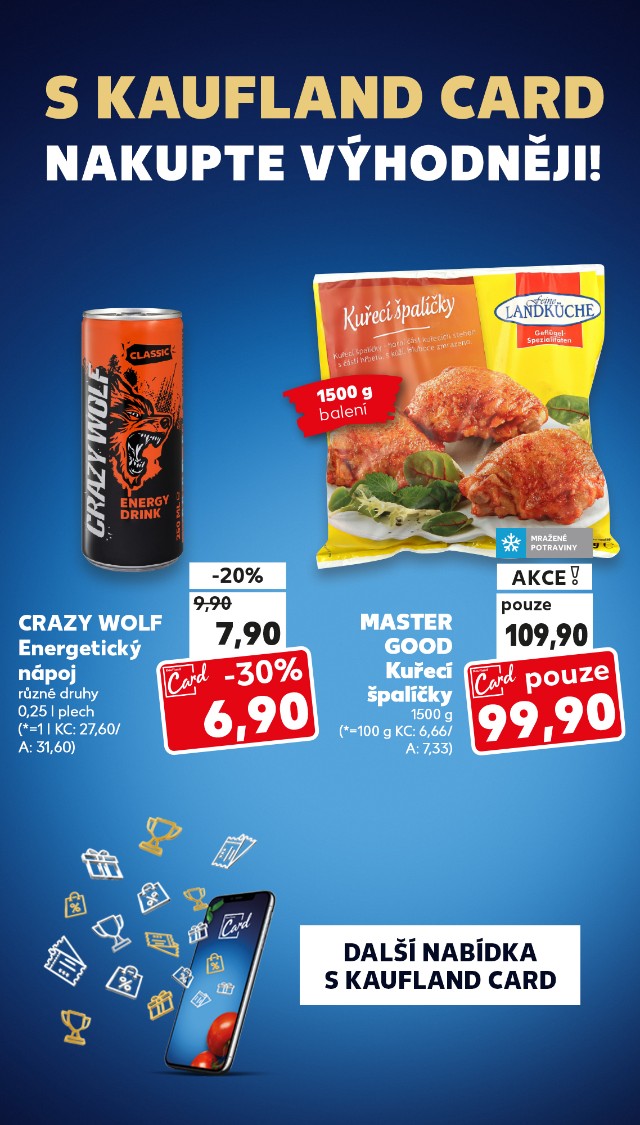 S Kaufland Card nakupte výhodněji!