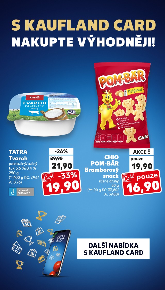 S Kaufland Card nakupte výhodněji!