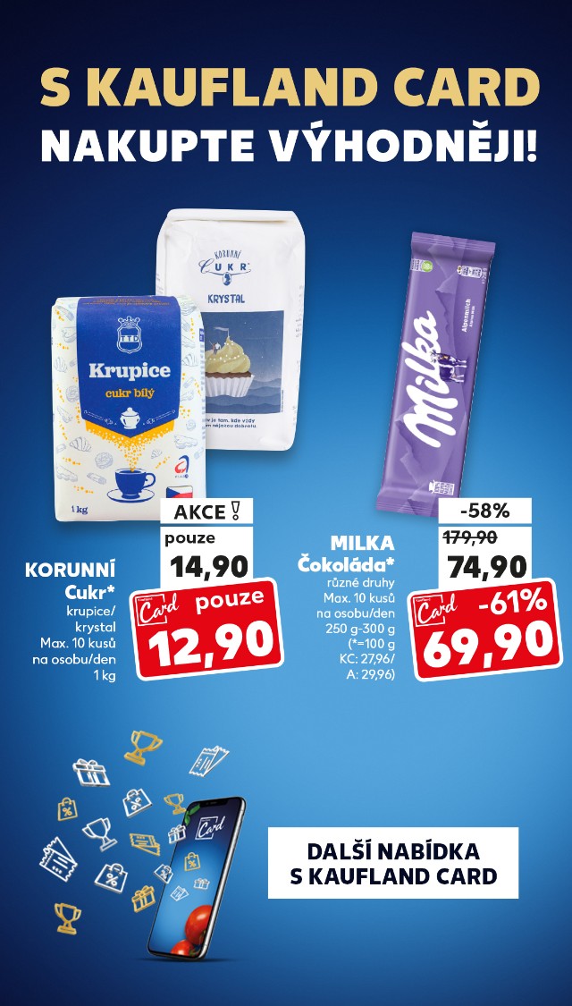 S Kaufland Card nakupte výhodněji!