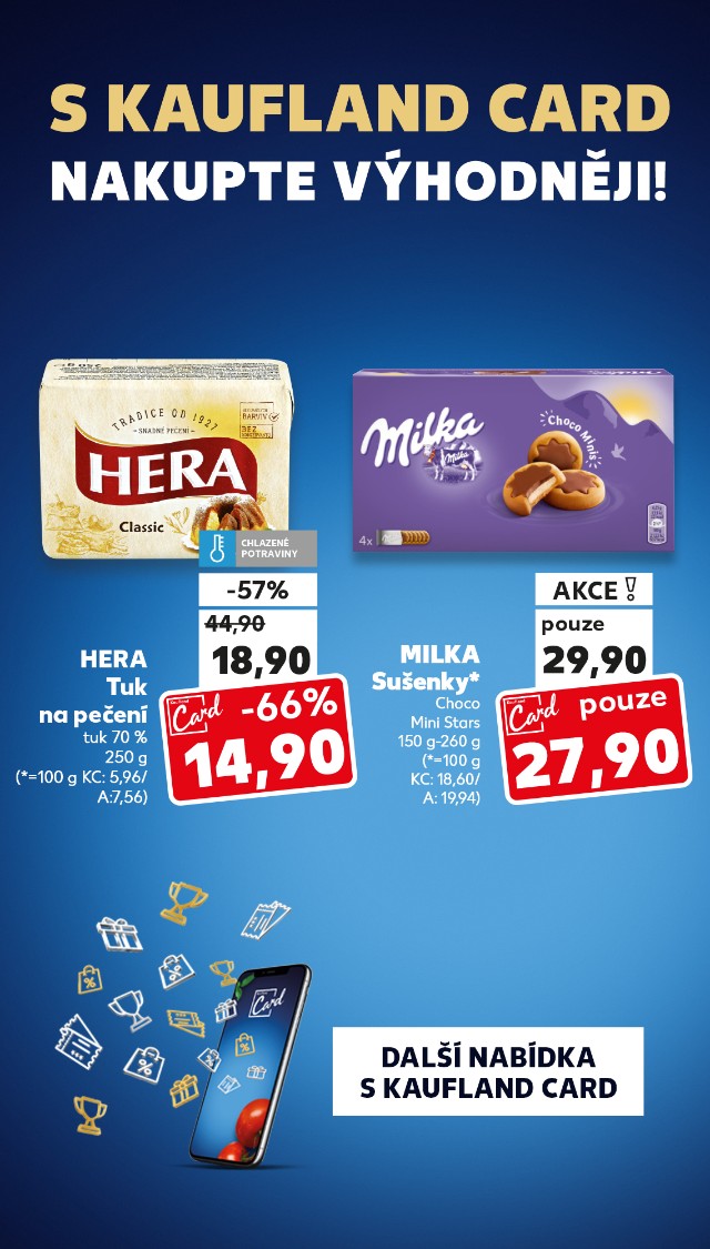S Kaufland Card nakupte výhodněji!