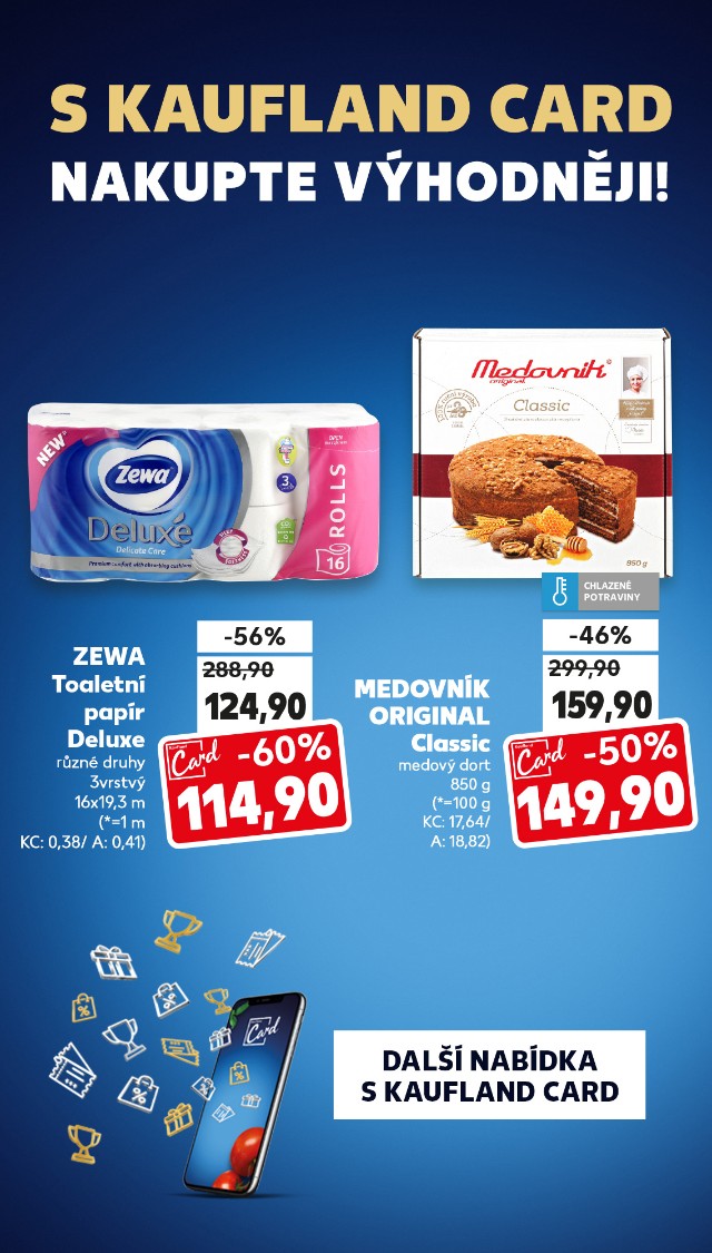 S Kaufland Card nakupte výhodněji!