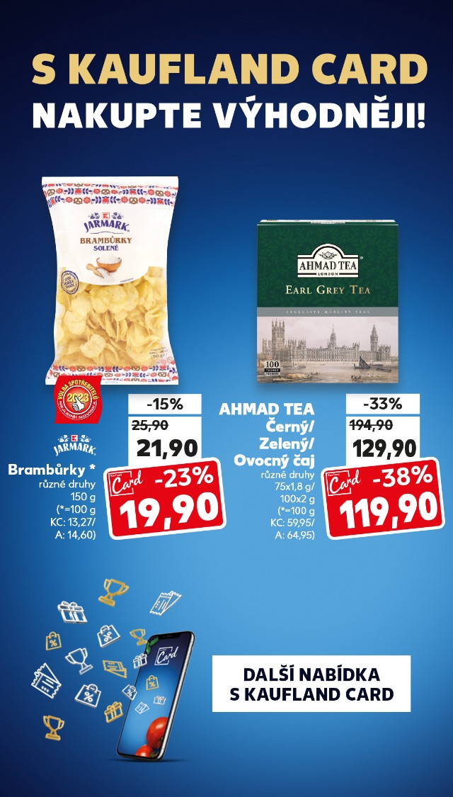 S Kaufland Card nakupte výhodněji!