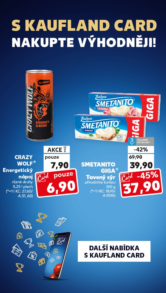 S Kaufland Card nakupte výhodněji!