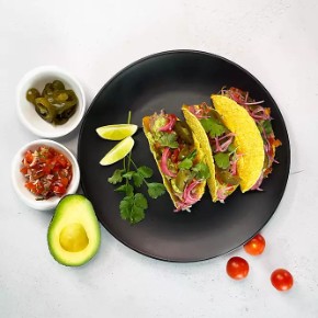 Tacos s trhanou krkovicí