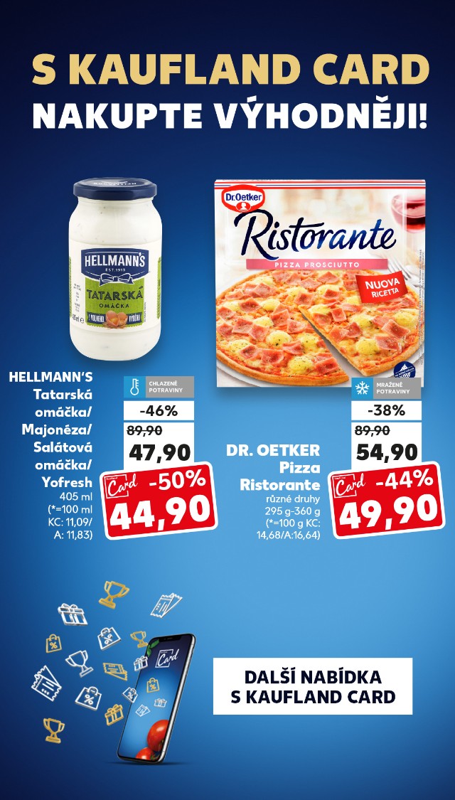 S Kaufland Card nakupte výhodněji!