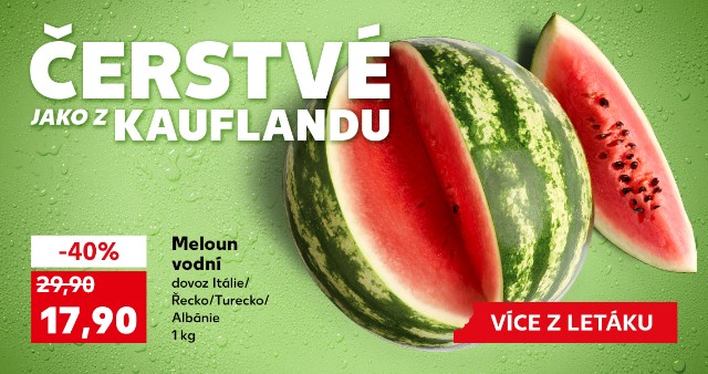 Čerstvé jako z Kauflandu - Meloun