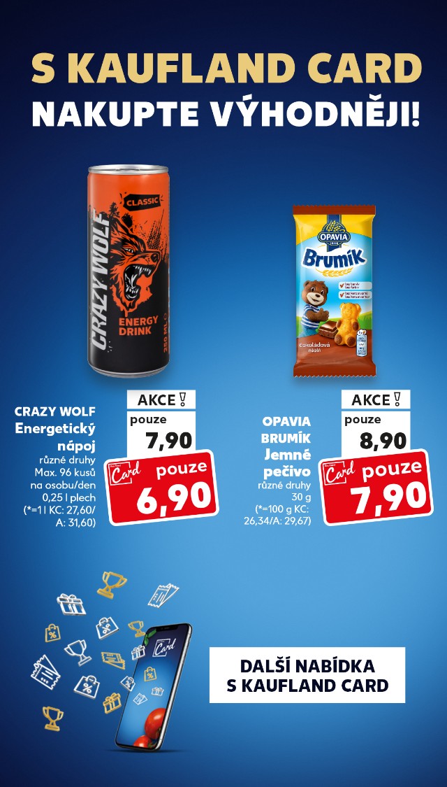 S Kaufland Card nakupte výhodněji!