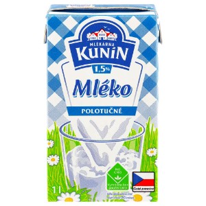 Kunín - Trvanlivé mléko