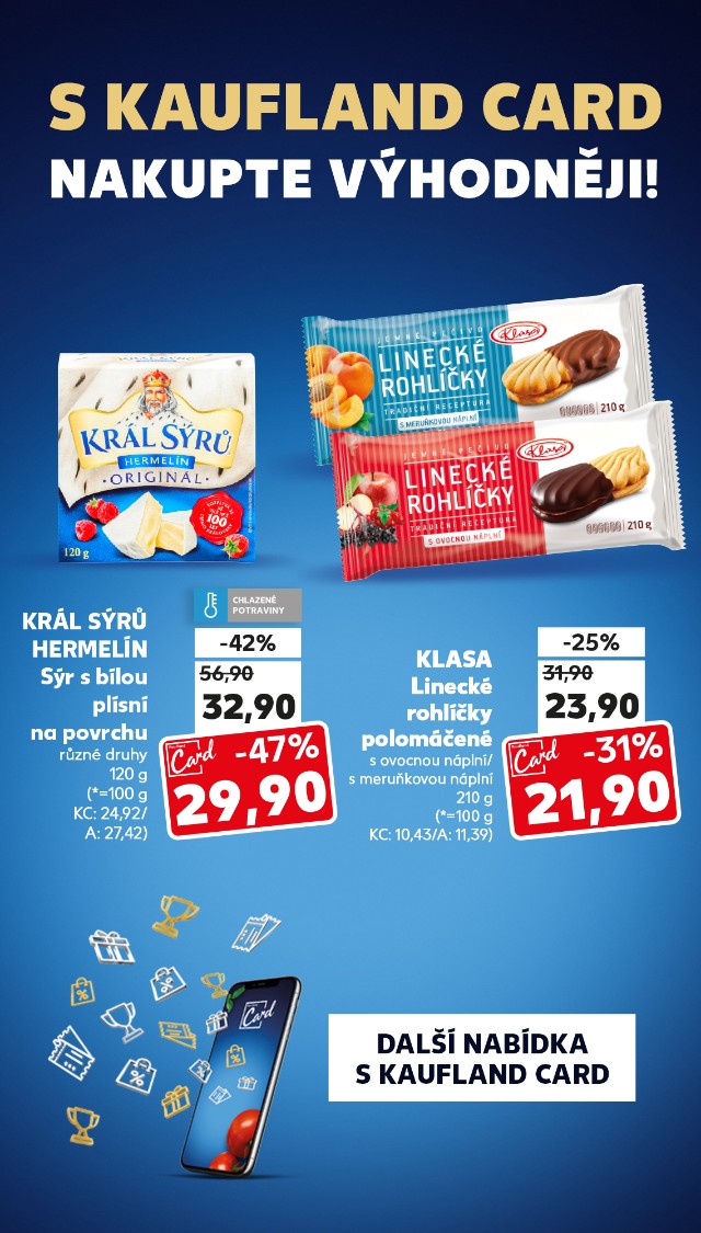 S Kaufland Card nakupte výhodněji!