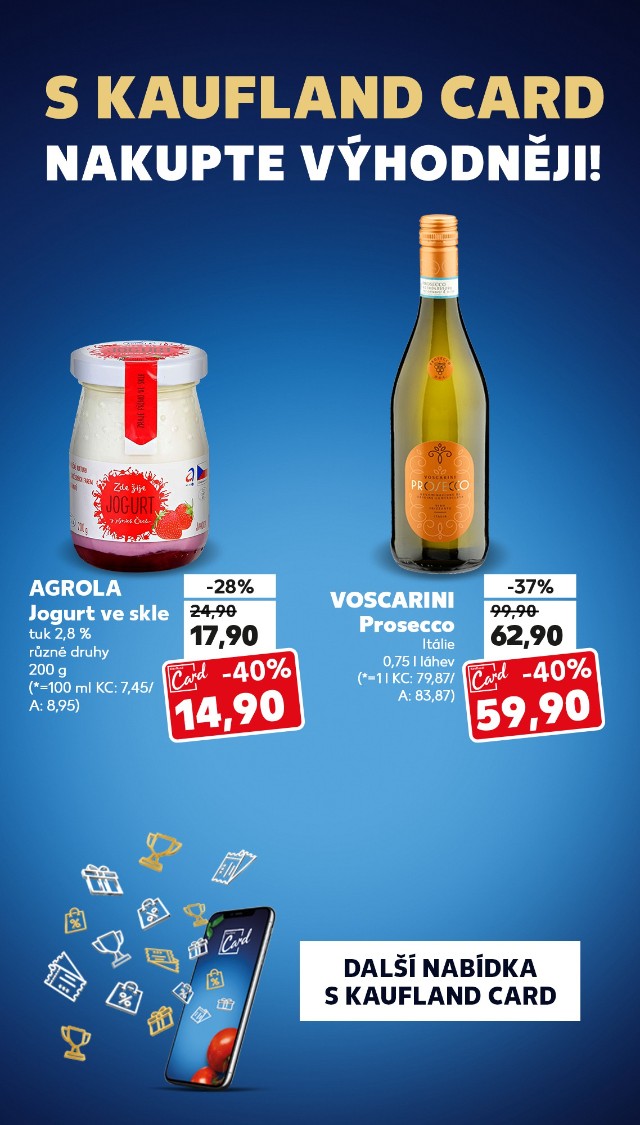 S Kaufland Card nakupte výhodněji!