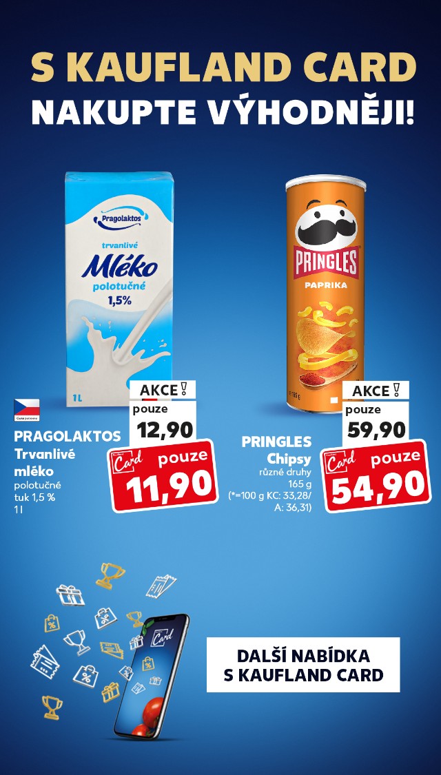 S Kaufland Card nakupte výhodněji!