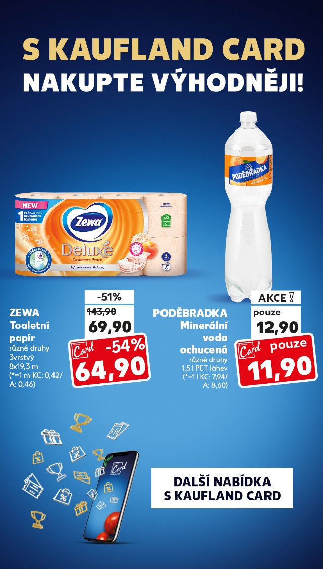 S Kaufland Card nakupte výhodněji!