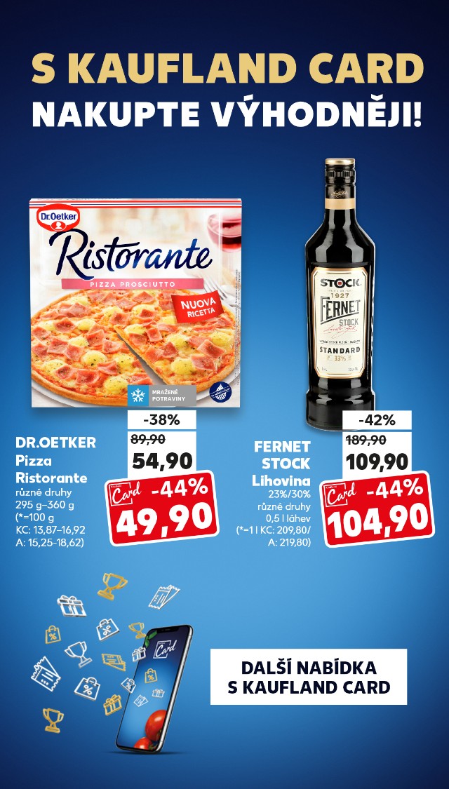 S Kaufland Card nakupte výhodněji!