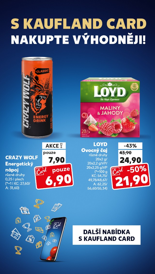 S Kaufland Card nakupte výhodněji!