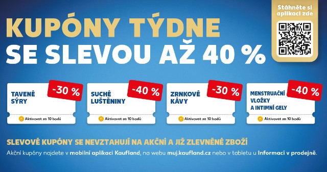 Aktivujte si kupóny a získejte slevu!