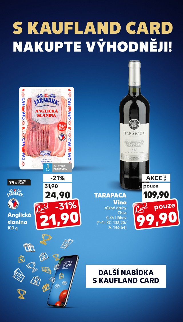 S Kaufland Card nakupte výhodněji!