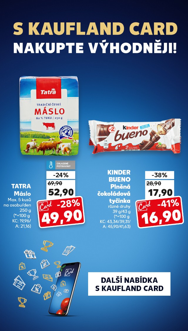 S Kaufland Card nakupte výhodněji!