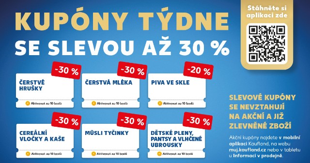 Aktivujte si kupóny a získejte slevu!