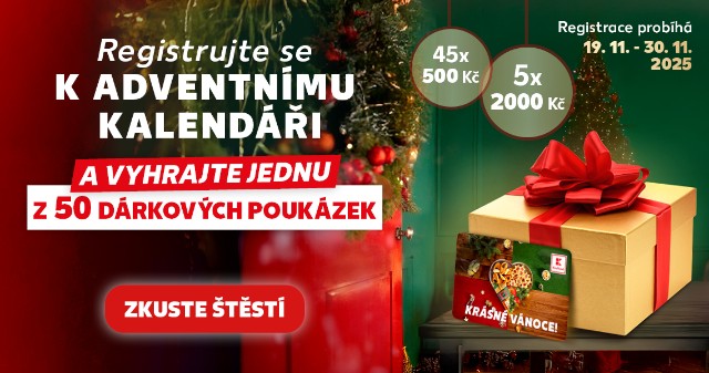 Registrujte se k Adventnímu kalendáři!