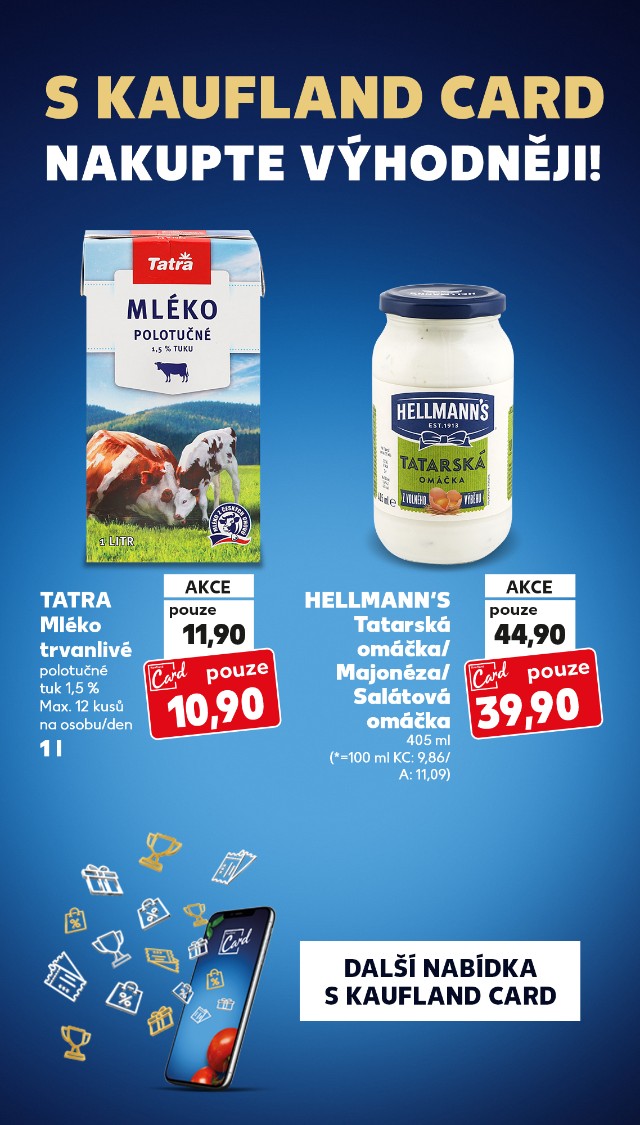 S Kaufland Card nakupte výhodněji!