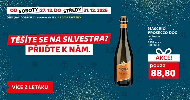 Těšíte se na Silvestra? Přijďte k nám!