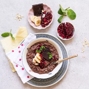 Čokoládová ovesná kaše