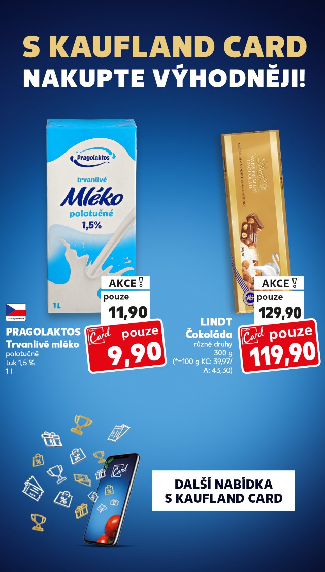 S Kaufland Card nakupte výhodněji!